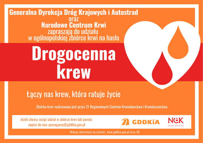 Plakat Drogocenna Krew